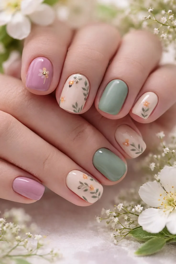 kiểu móng xinh