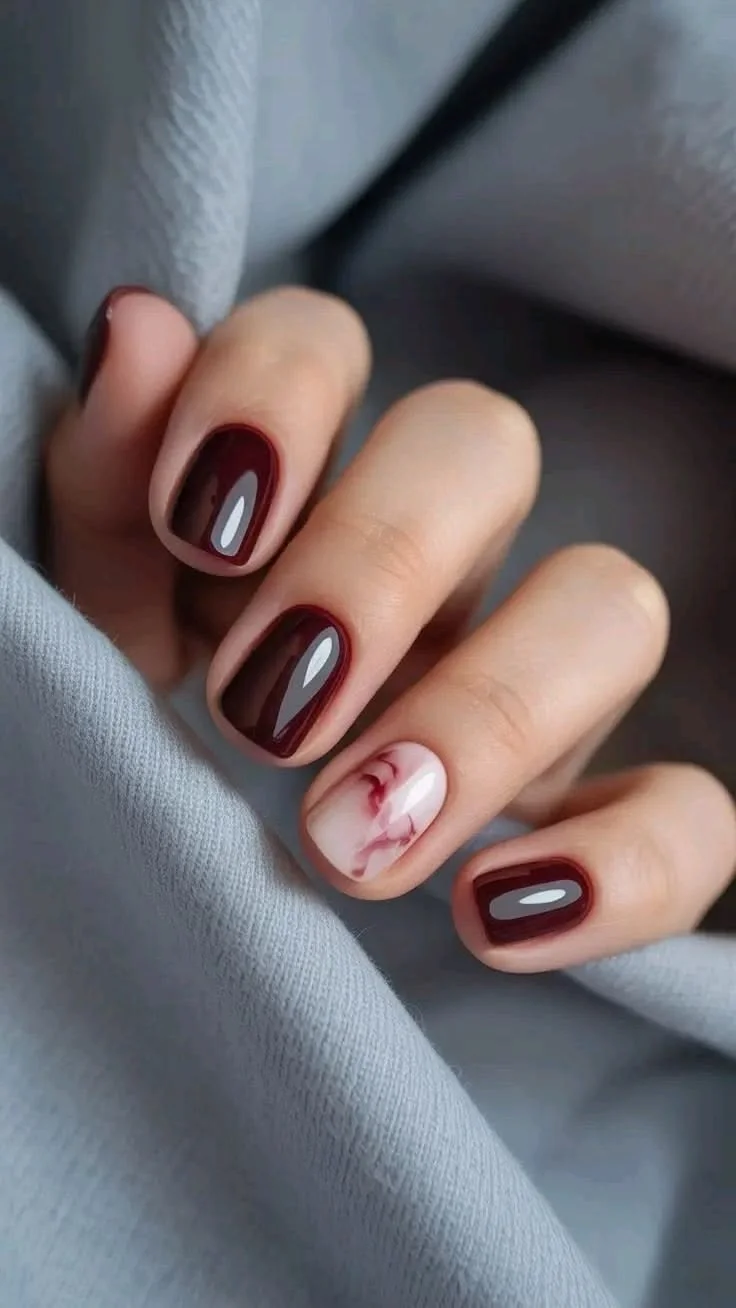 Màu nail xinh cho da ngăm