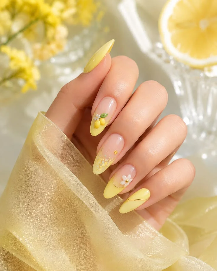 Màu nail xinh cho da ngăm