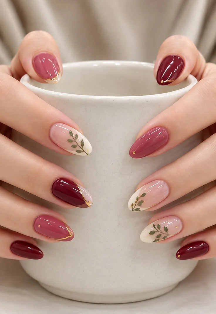 các mẫu nail xinh