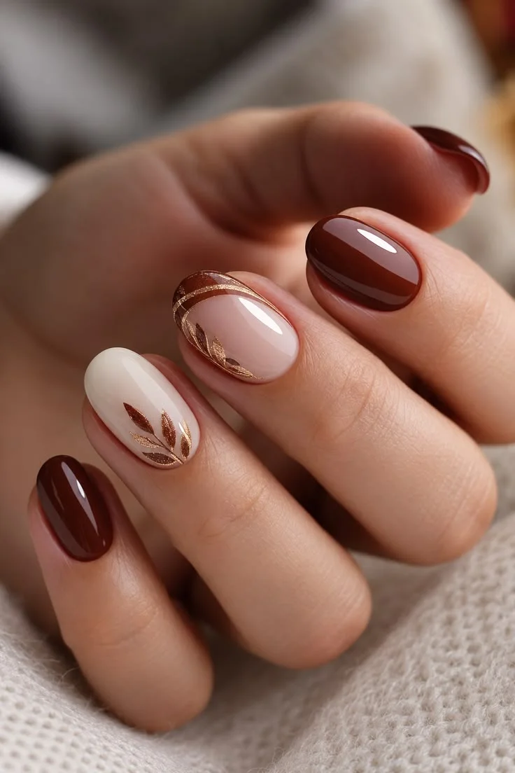 Màu nail xinh cho da ngăm