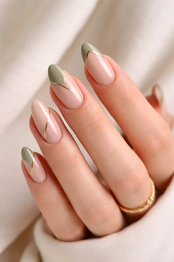 nail xinh french