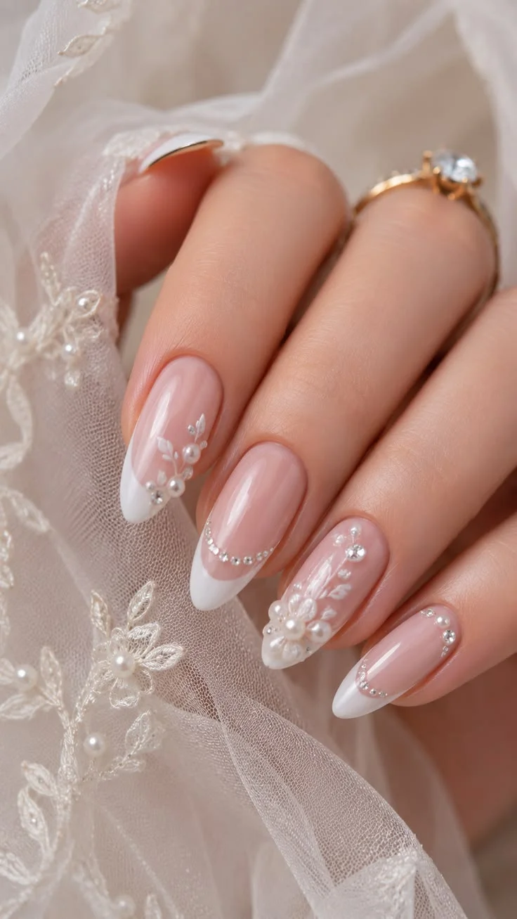 nail xinh french